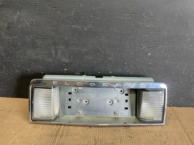 1992 to 2002 Cadillac Eldorado Rear License Plate Trim Panel OEM P8699 DG