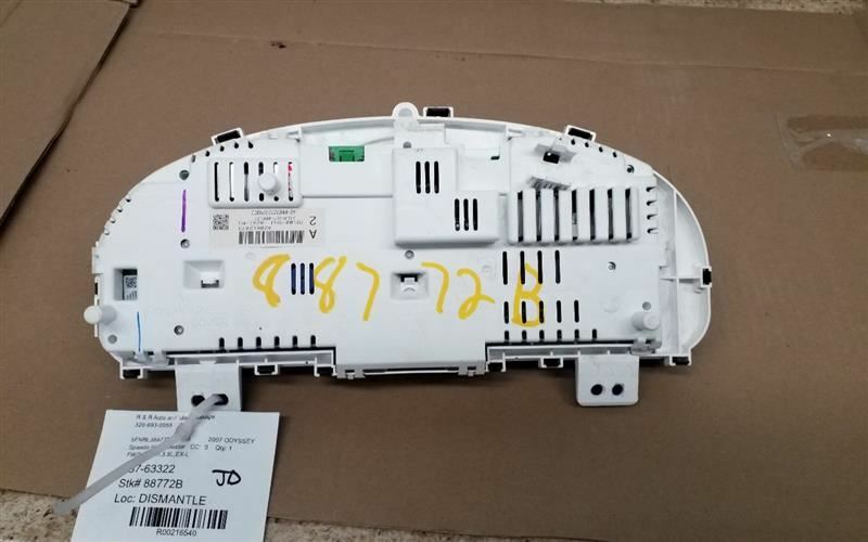 Speedometer Cluster US Market MPH EX Fits 05-10 ODYSSEY 216540