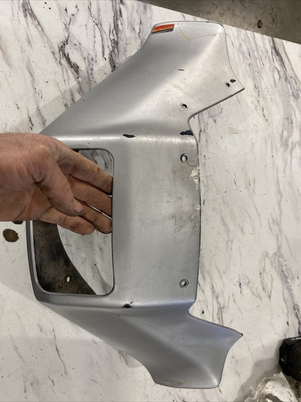 1984 - 95 YAMAHA PHAZERpz485 Silverfairing windshield headlight wind screen