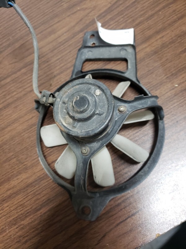 09-11 NINJA EX650R FAN RADIATOR ENGINE COOLING OEM WORKING GOOD