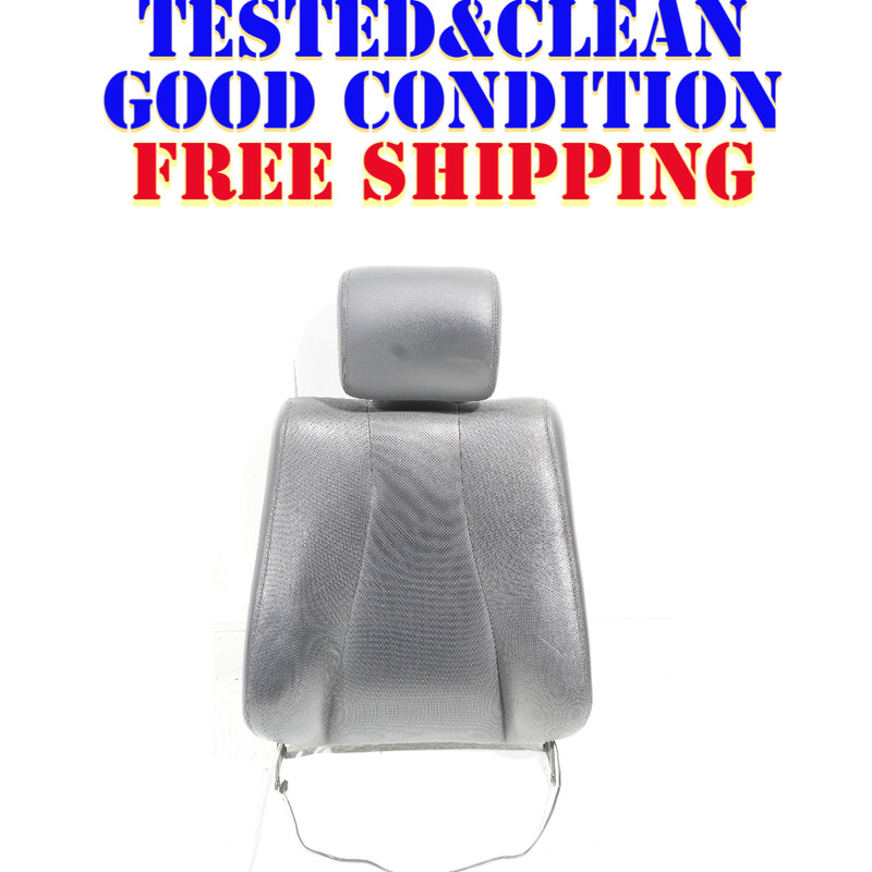 03 04 05 06 Mercedes S500 W220 FRONT RIGHT PASS SEAT BACK BACKREST UPPER OEM