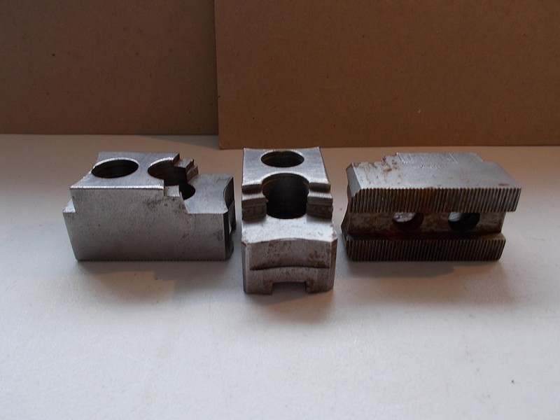 Huron Machine Products Lot of 3 Lathe Chucks 2-13/16" x 1-1/2" x 1-1/2"