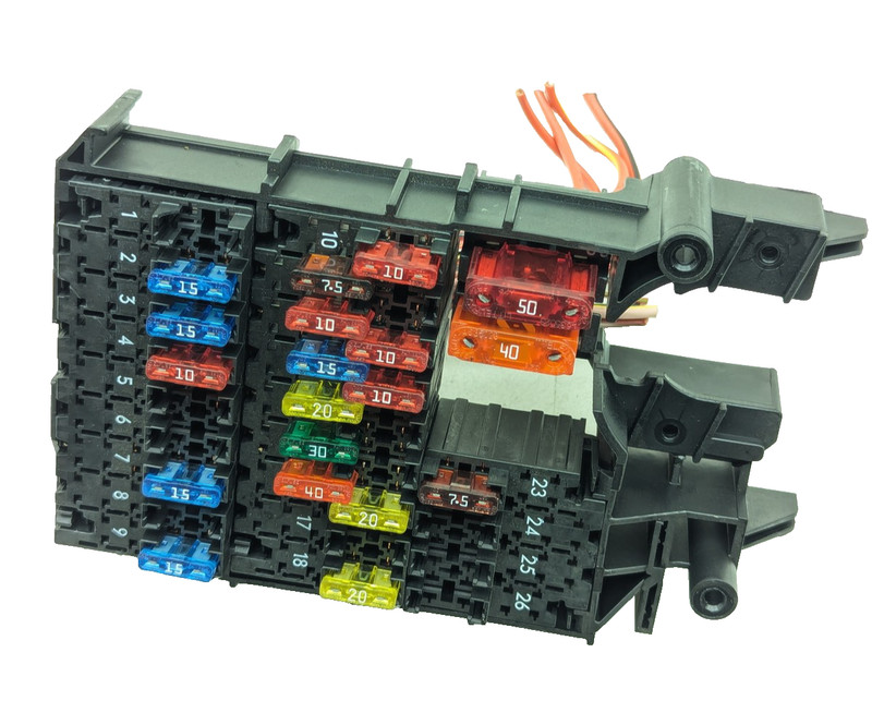 96-02 Mercedes W210 E320 E500 E55 AMG Bracket Fuse Relay Box 2105453340