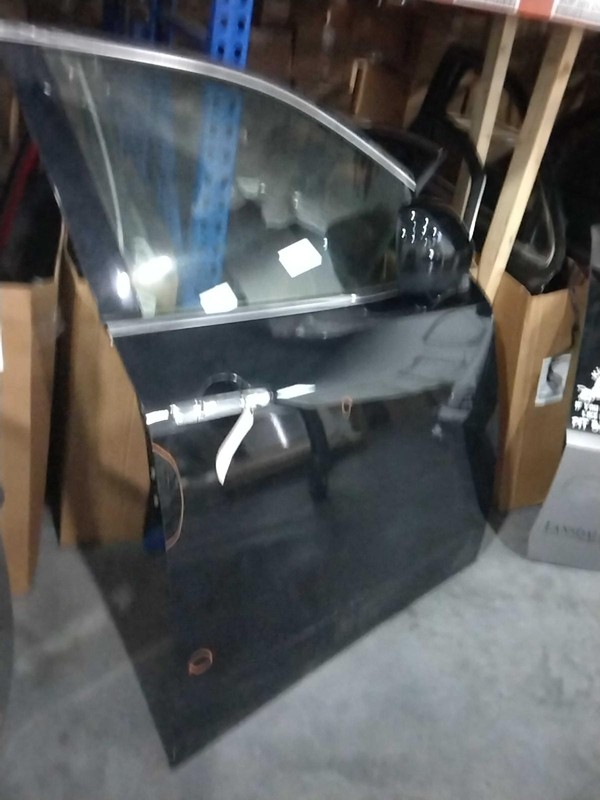 2012 Nissan Quest Right Front Door Black 4DR Van 288522 Used Auto Part