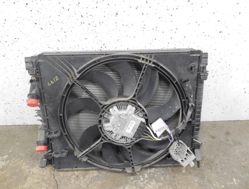 14 16 17 Maserati Quattroporte S 3.0L Radiator Cooling Fan Condenser OEM RWD