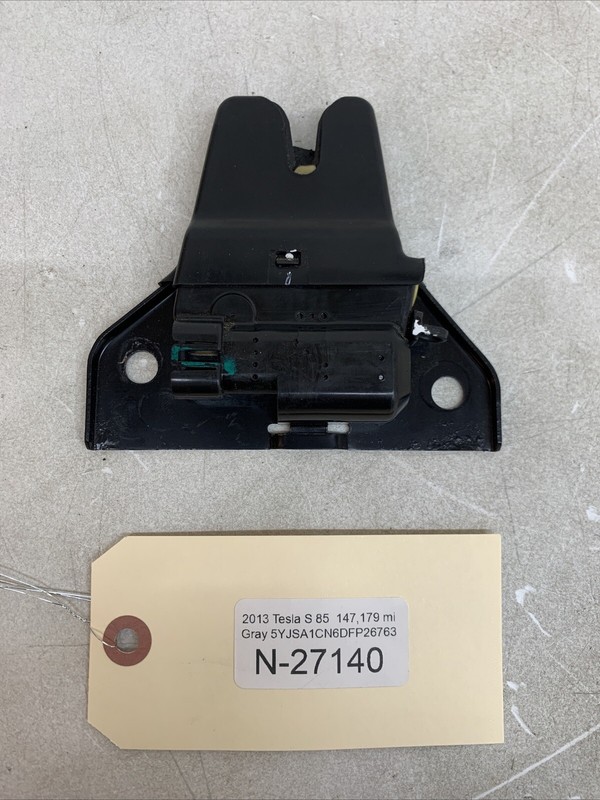 12-20 Tesla Model S Hood Lock Latch (Dual Hood Latch Type 6006601-00-B 27140 B31