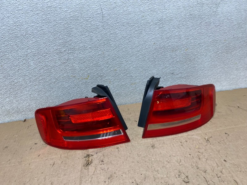 2009 to 2012 Audi A4 Sedan Left+Right Side Tail Lights OEM W2996 DW