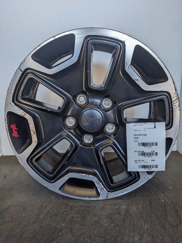 Wheel 17x7-1/2 10 Slot Painted With Machined Accent Fits 13-17 WRANGLER 1154304
