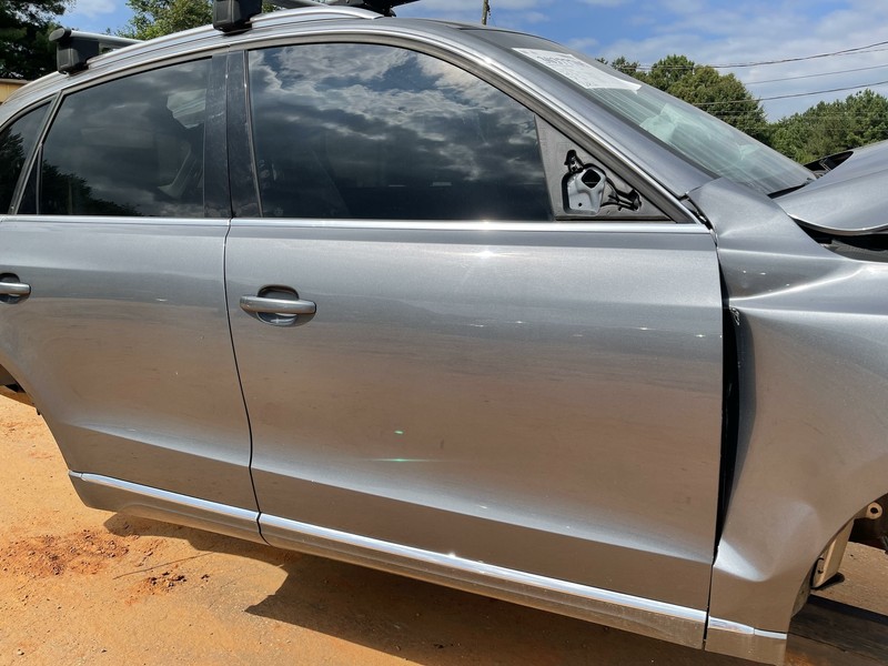 13-17 AUDI Q5 8R FRONT RIGHT PASSENGER DOOR SHELL ASSEMBLY OEM GRAY