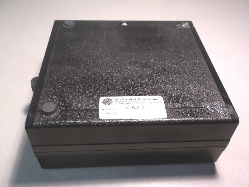 USED BLACK BOX "X" SWITCH SW017B-FFFF, S/N 8833 FREE SHIPPING