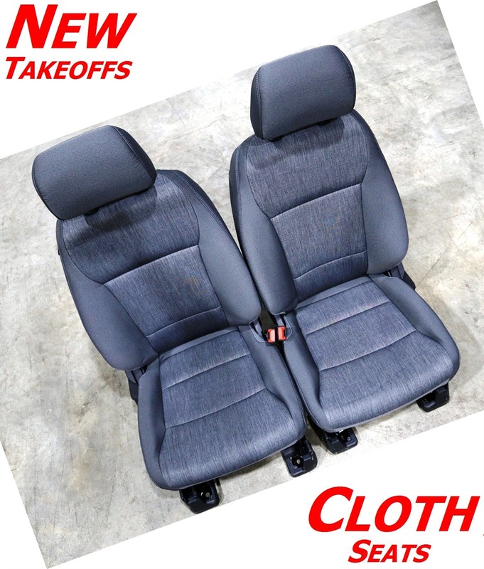 Ford SUPER DUTY Front Bucket Seats Grey Seat CLOTH OE Replacement OEM Factory