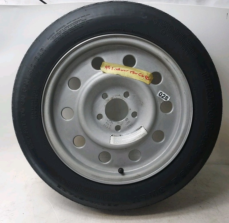 1999-2002 Lincoln Town Car 16" Spare Wheel Rim Tire F8VC-1007-EB 145/80R16