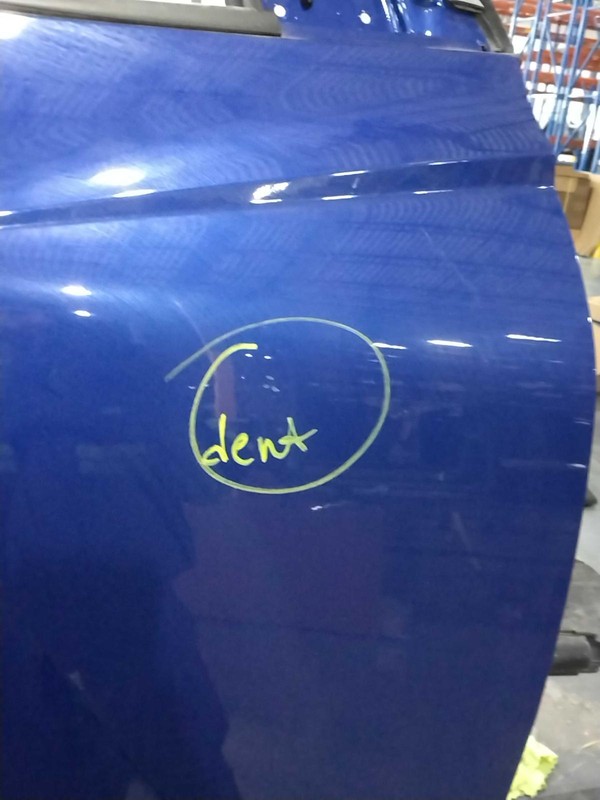 2022 Hyundai Tucson Right Door Blue - Used, 27K Miles, OEM Part 730725