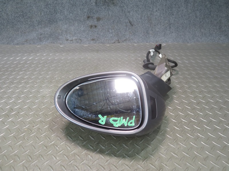 2015-2018 PORSCHE MACAN RIGHT EXTERIOR SIDE VIEW MIRROR W/ BLIND SPOT 95B857508F