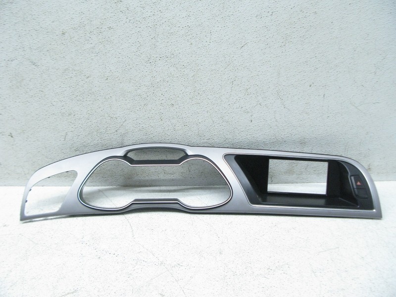 13-16 AUDI B8 A4 S4 RS4 DASH TRIM BEZEL GAUGE CLUSTER MMI SCREEN OEM 091422