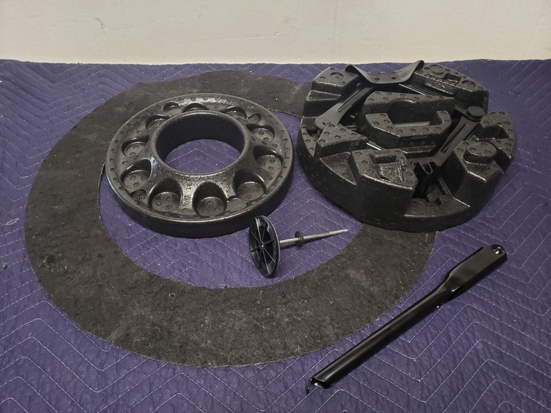2012 - 2020 FORD FUSION FOCUS SPARE TIRE KIT JACK TOOL SETOEM