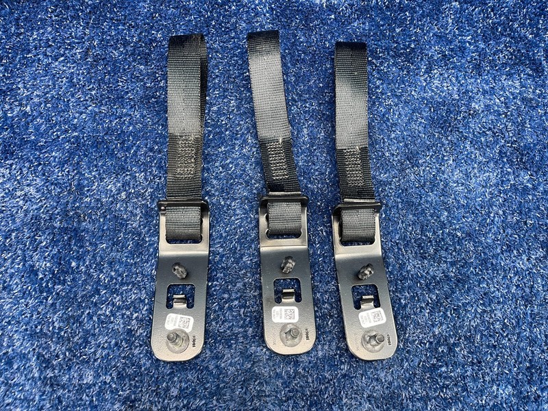 2019-26 Ram 1500 Big Horn Set of 3 Child Seat Belt Anchor Tether 68345928AA OEM