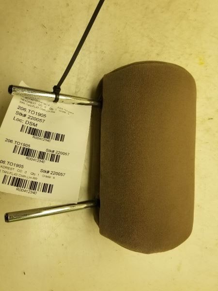 2005 TOYOTA TUNDRA SR5 REAR DRIVER LEFT HEAD REST CLOTH TAN-FL43