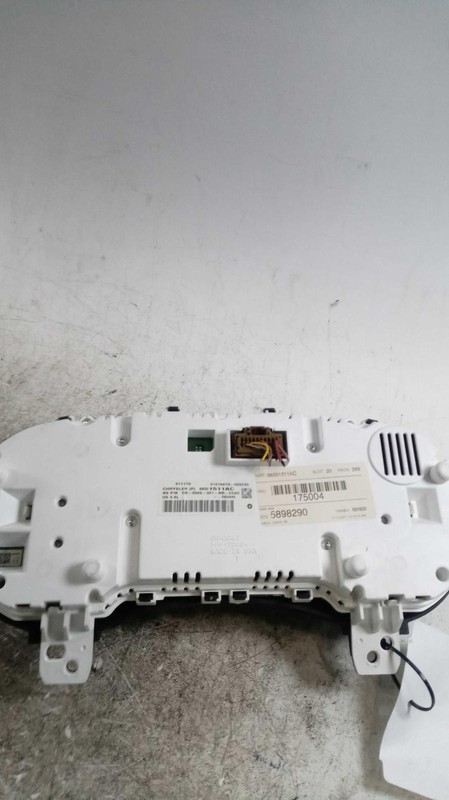 2018 Jeep Grand Cherokee Speedometer Gauge OEM White 68331511AC Used 136K Miles