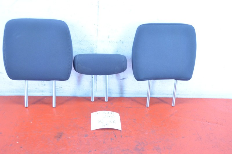 09-12 DODGE RAM 2500 REAR LEFT / CENTER / RIGHT SEAT HEADREST SET OEM