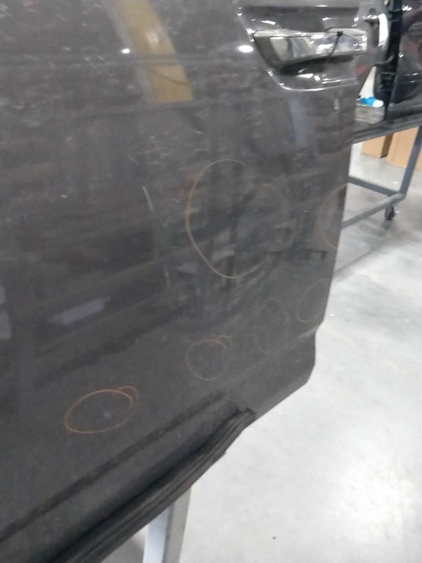 2014 Honda Odyssey Left Front Door Grey Used 164K Miles OEM Part 596446
