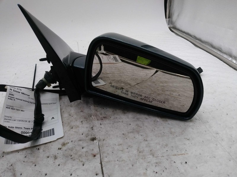 2006 Cadillac STS Right Door Mirror Assembly Grey OEM 579026 151K Miles