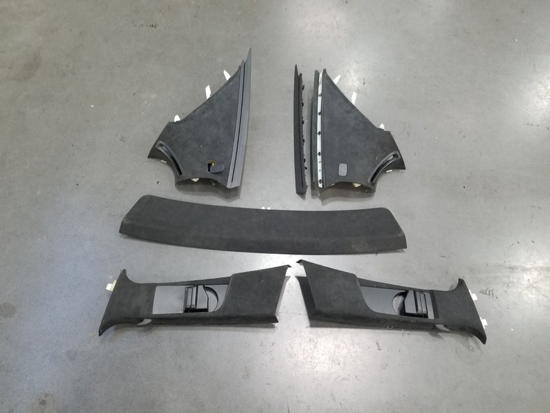 2011 Mercedes Benz AMG E 63 B C Pillar Trim Panels #7920 B3