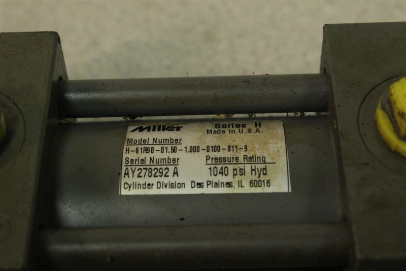 Miller ser. H H-61R9B-0.150-1.000-0100-811-9 AY278292A Cylinder *FREE SHIPPING*