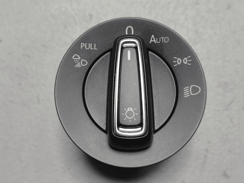 2021-2023 VOLKSWAGEN ATLAS DASH DASHBOARD DRIVER SIDE HEADLIGHT SWITCH OEM