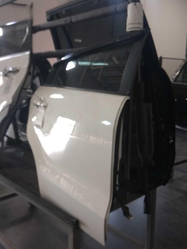 2014 KIA RIO Rear Right Door White 4DR SED 128K Miles OEM Used Part