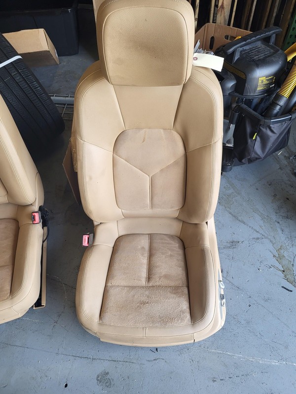 Used Oem Porsche Front Left Driver Seat for 2016 Porsche Macan S 3.0L AWD