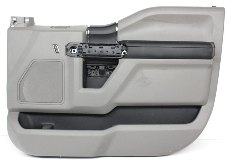 OEM Right Passenger Side Front Door Trim Panel For Ford F150 XLT Gray