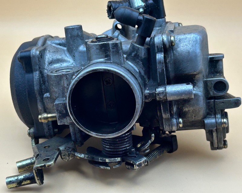 2001 Harley Davidson HD FXDL Dyna Glide Fuel Gas Intake Carburetor Throttle Body