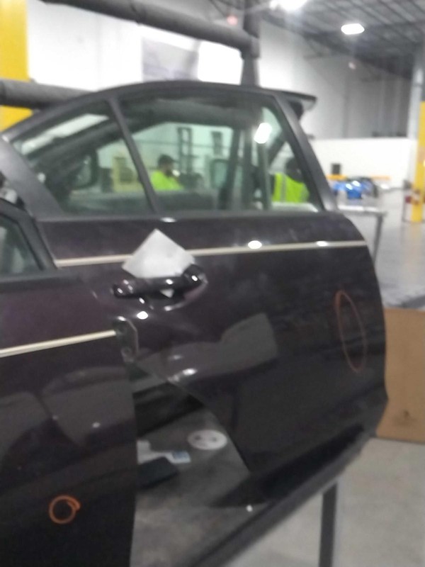 2012 Subaru Impreza Purple Rear Right Door OEM 421156 - 128k Miles