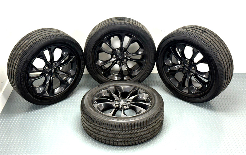 ✅2021-2026 DODGE DURANGO 20" FACTORY WHEEL SET of 4 265/50 R20 RIM TIRE BLACK