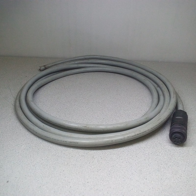 Allen Bradley DeviceNet Thick Cable 1485C-p1A, 5 Pin Female-to-Bare Wire, 14 Ft.