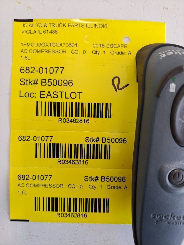 AC Compressor Fits 13-16 ESCAPE 3462816