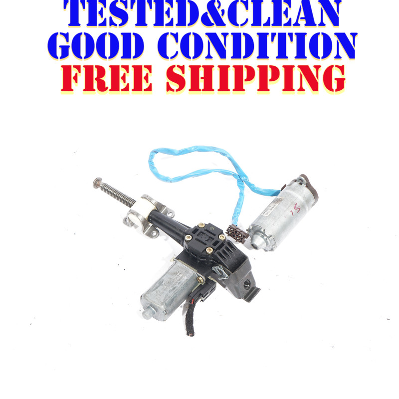 2003-2008 MERCEDES SL500 FRONT RIGHT PASSENGER SEAT ADJUST MOTOR SET OF 2OEM