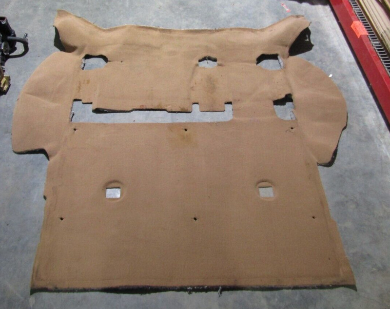 15-19 Escalade ESV Genuine GM Choccachino Rear Floor Panel Carpet 23110445