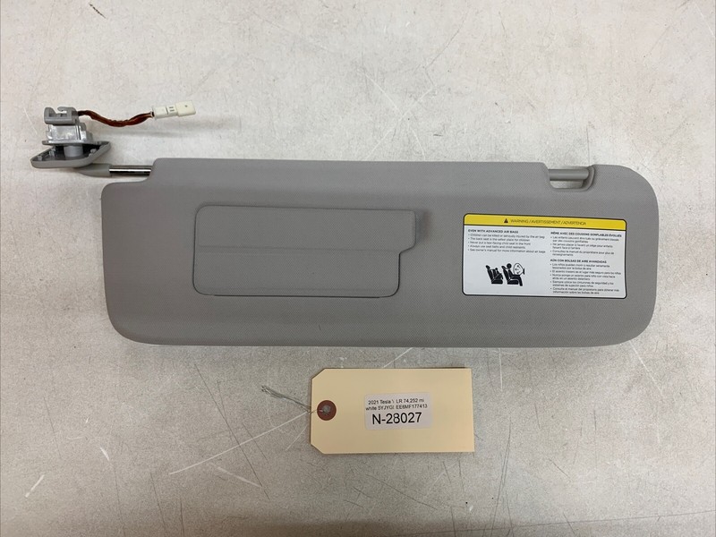 ⚡️Tesla Model Y Left Sunvisor 1490405-01-A 28027 B21