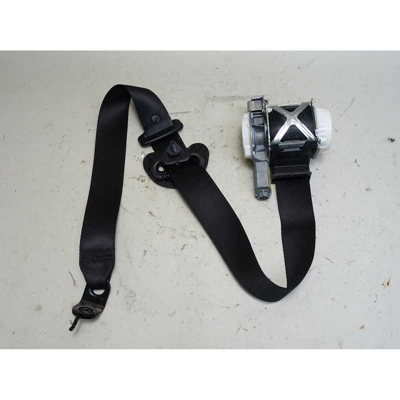 14-20 BMW F32 4-Series F22 Factory Right Front Upper Seat Belt Strap Black OEM
