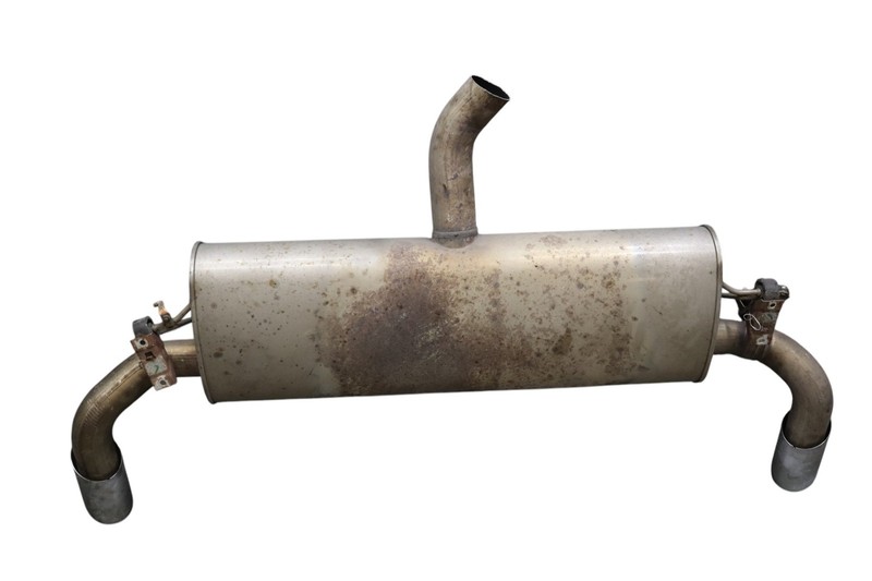 14-19 BMW X5 Rear Exhaust System Rear Muffler & Tail Pipe Assembly Oem