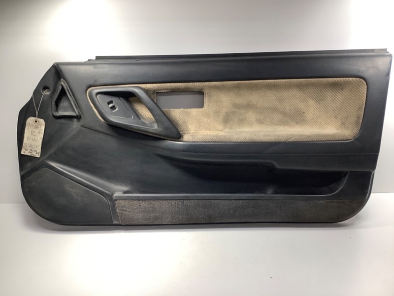 90-93 ACURA INTEGRA 2D PW RIGHT Passenger Side Door Panel Lining Black OEM