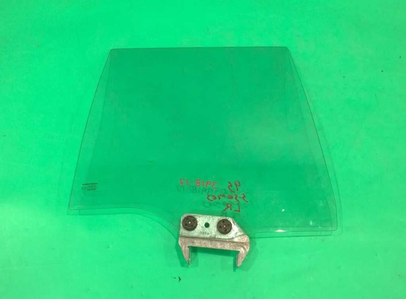 91-95 SATURN S SERIES DRIVER LEFT REAR WINDOW DOOR GLASS OEM 3918-17