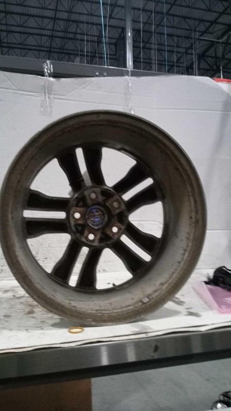 2012 Nissan Rogue 17 Blue Wheel OEM D03003UB1A 4DR SUV Used Part