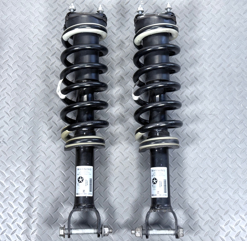 ✅ 2019-25 RAM 1500 5th 2WD OEM FRONT LEFT & RIGHT COIL SPRING SHOCK ABSORBER 15k