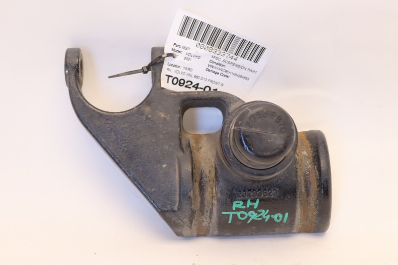 2019-2023 VOLVO VNL 860 D13 FRONT RIGHT PASSENGER SIDE TOP PLATE 23293623 OEM