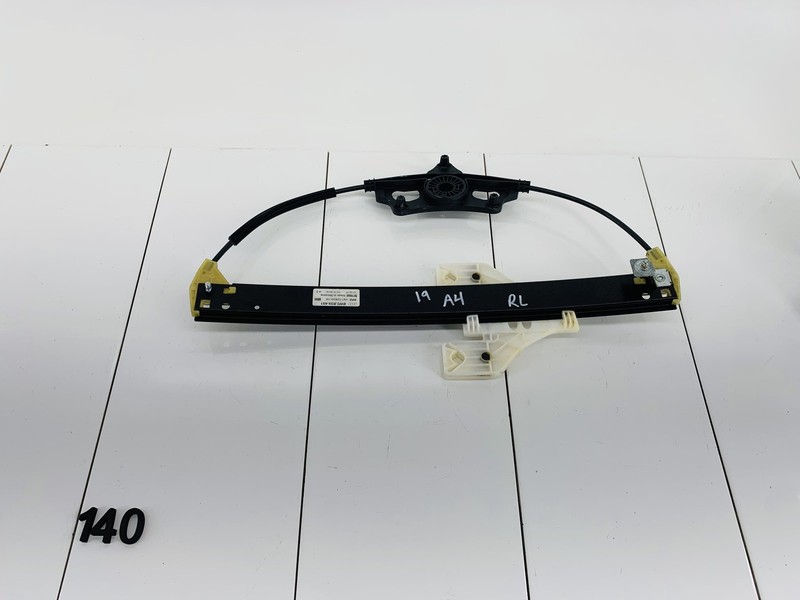 17-20 AUDI A4 B9 REAR LEFT DRIVER SIDE DOOR WINDOW GLASS REGULATOR OEM