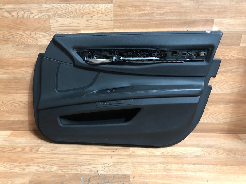 BMW OEM F01 F02 740 750 760 FRONT PASSENGER SIDE INTERIOR DOOR PANEL CARD 09-15