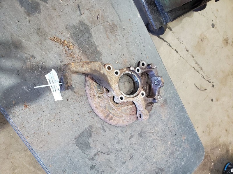 Passenger Front Spindle/Knuckle Knuckle Fits 10-14 FORD F150 PICKUP 302876